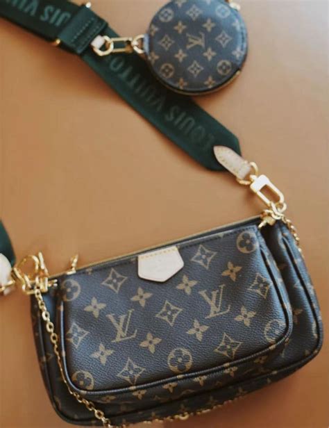 louis vuitton bag with green strap|Louis Vuitton purse green strap.